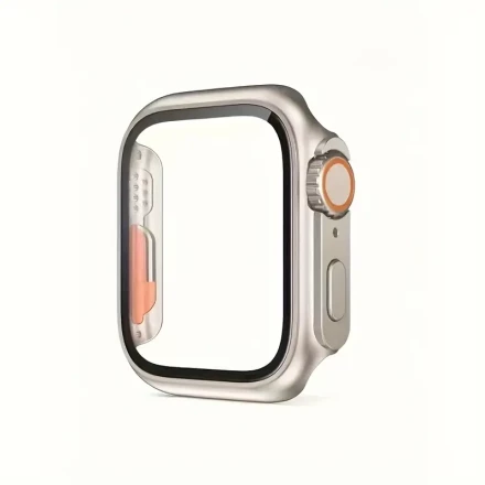 Suitable for Apple Watch PC Glass Integrated Watch Case apple watch S10 Second Change ultra Watch Case 45