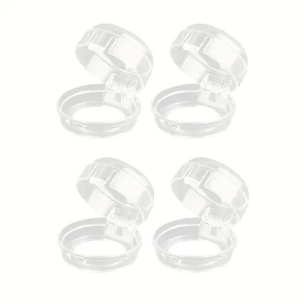 2/4pcs Clear Plastic Gas Stove Knob Covers, Protective for Switch Guard for Home Kitchen Safety, Anti-Accidental Touch Gas Range Control Cover, Stove Top Protectors
