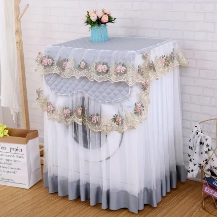 New Style Instagram-Inspired Washing Machine Cover, Universal Dustproof And Sunproof Cloth for a Ten-Kilogram Drum Washing Machine.