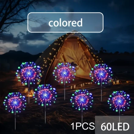 8 Lighting Modes for Outdoor Solar LED Lights, Solar Festival Viewing Decorative Lights, Courtyard, Garden, Path, Courtyard, Villa Outdoor Lighting Decoration