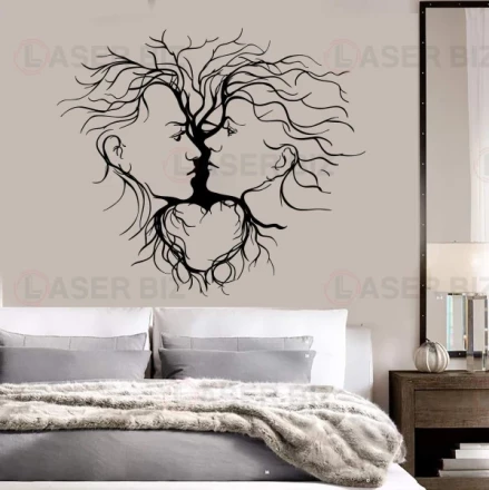 Wall Art with a Loving Couple