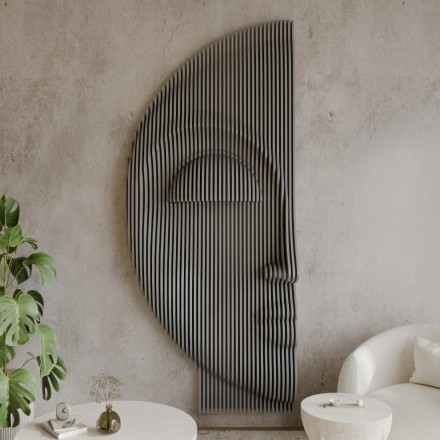 Half Face Wavy Decor