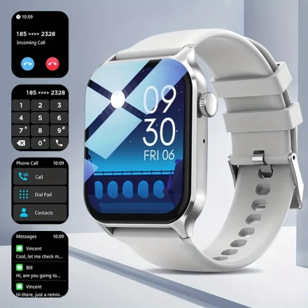 1Pc Smart Watches For Women, 1.83'' Outdoor Digital Fitness Watch With Multi-Function For Fitness, Daily Use, Compatible With IOS & Android