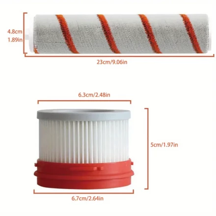 HEPA Filter for Xiaomi Dreame V8 V9 V9B V9P XR V10 V11 Household Wireless Vacuum Cleaner Accessories Roller Brush