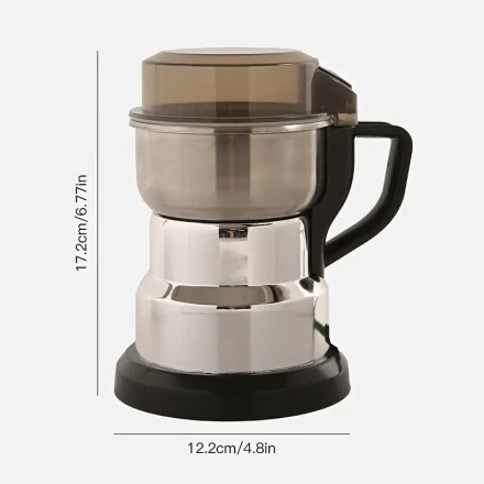 220 European Standard Electric Grinder Multifunctional Household Mill, Grain And Herbal Medicine Powder Machine, Ultrafine Coffee Bean Grinder, Small Household Crusher, Grain Grinder For Beans, Spices And Nuts, Electric Coffee Bean Grinder, Deep Grinding 