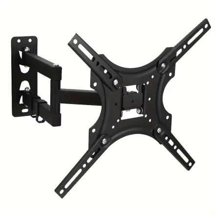 Adjustable TV Holder Monitor Multifunctional Telescopic Swing Bracket