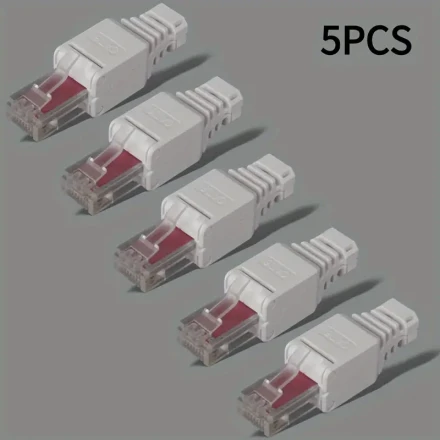 Plug & Play RJ45 CAT.6 Ethernet Cable with Crystal Connector - Smart Compatibility, No Power Needed