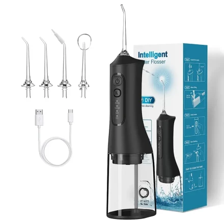 High-Quality Appearance, New Water Flosser, Dental Cleaner, Portable Wireless Oral Irrigator, Rechargeable,, Suitable for Home And Travel.