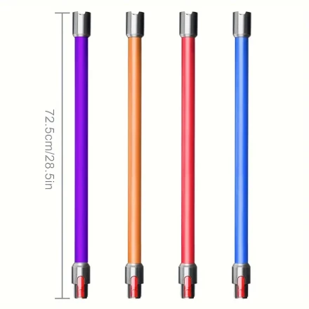 1pc Extension Straight Pipe, for Dyson V7 V8 V10 V10 slim Not Compatible with V11 V15 Wireless Vacuum Cleaner Extension Straight Pipe, Replacement Rod