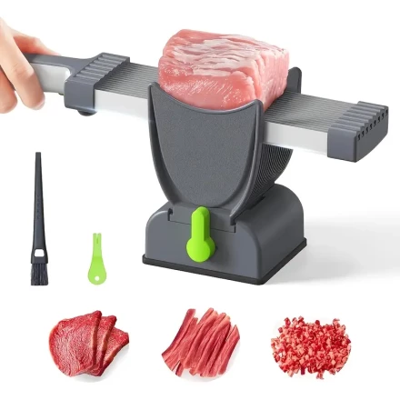 Meat Slicer, Meat Knife, Kitchen Meat Knife Set, Manual Fresh Meat, Beef, Pork, Lamb Vegetable Slicer, Household, Cooking, Barbecue, Hot Dishes