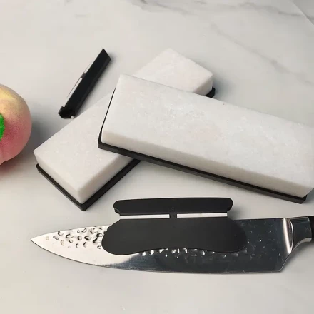White Agate 180 * 60 * 30, Including Foot Pads, Large-sized Polished Sharpening Stone, Particle Size 10000 #/sharpening Stone