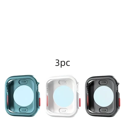 6pcs, New Ultra-Soft Tpu Case For Iwatch Series Se/9/8/7/6/Se/5/4 - Shockproof & Drop-Proof Cover, 40Mm/41Mm/44Mm/45Mm