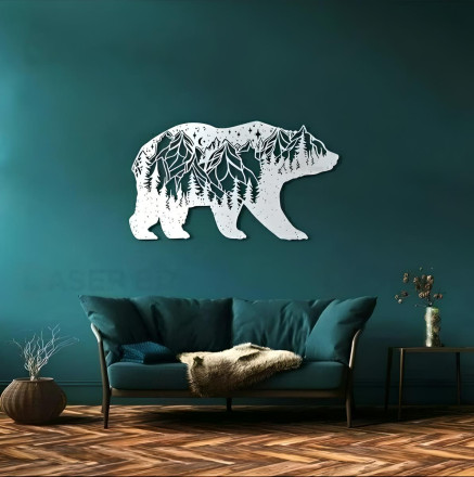Wall Art with a Bear