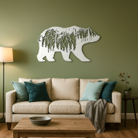 Wall Art with a Bear