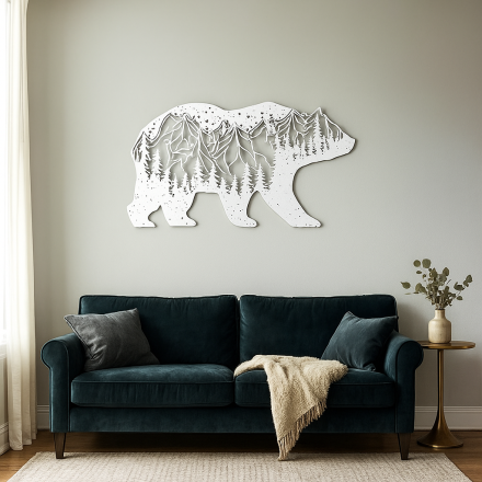Wall Art with a Bear