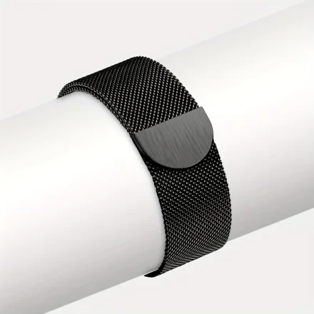 Adjustable Magnetic Milanese Loop Watch Band for Apple Watch Series 1-9 & Ultra, Breathable Mesh Stainless Steel, Secure Fit Strap for Men and Women, 38mm-49mm Compatibility, Smart Watch Strap