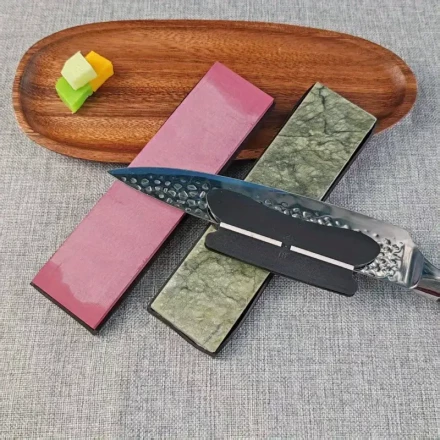 A Specialized Tool for Polishing Agate And Sharpening Kitchen Knives, Featuring a Fixed Angle Sharpening System.