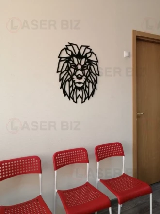 Wall Art with a Lion