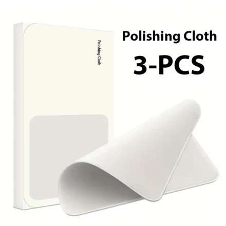 TekaGene Premium Microfiber Polishing Cloth for iPhone 15/16, for iPad, Mac, iPod Pro & for Apple Watch - Scratch-Free Cleaning Wipe Accessory