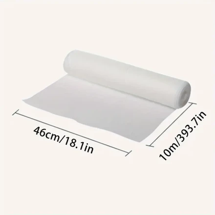 Extra-Long 10.0meter Range Hood Grease Filter Paper - Easy Install, Oil & Smoke Blocking, Fits Most Models, White