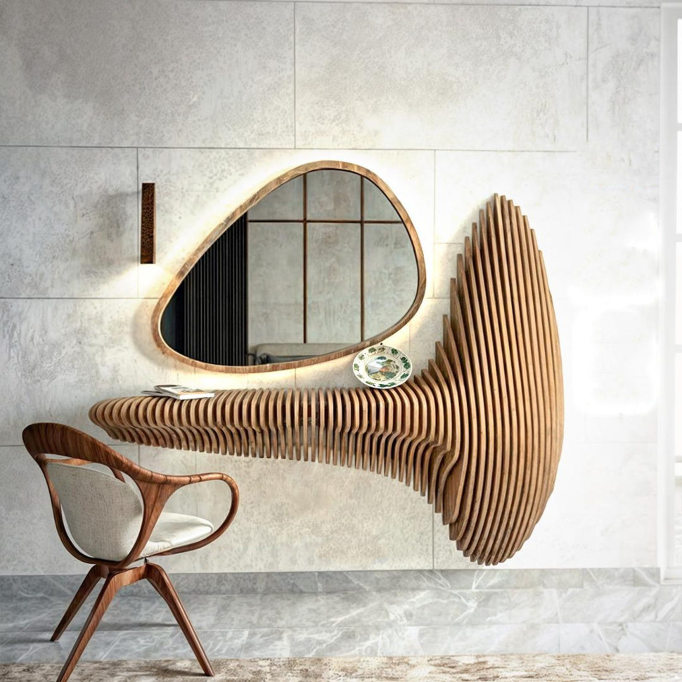 Stylish shelf-table