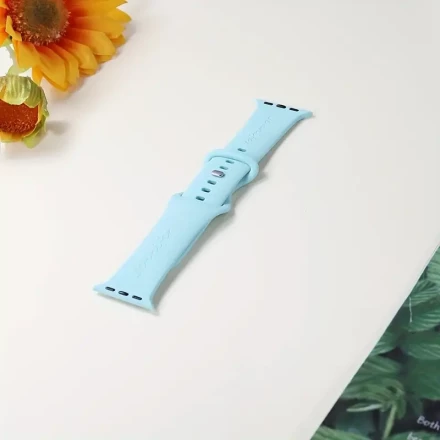 Customizable Engraved Silicone Watch Band for Apple Watch, 38mm-49mm, Waterproof, Butterfly Clasp, No Battery, Perfect Gift for Mother's Day, Anniversary, Lovers, Friends, Family - Resin Material