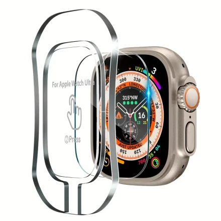 For IWatch 49mm Ultra 1/2 Tempered Glass Screen Protector