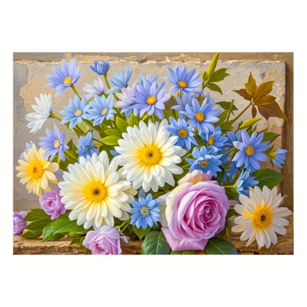 1pc, Beautiful And Tranquil Vintage Flower Design Non-Slip Stove Protector, Measuring 71.88 X 52.07 cm, Resistant to Heat And Scratches, Ideal for Electric Glass Stoves, Versatile Flat Top Oven Cover, Washer Dryer Mat, And Home Kitchen Appliance Wall Deco