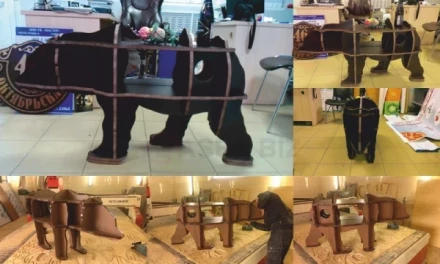 Multifunctional Bear Shelf