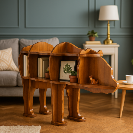 Multifunctional Bear Shelf