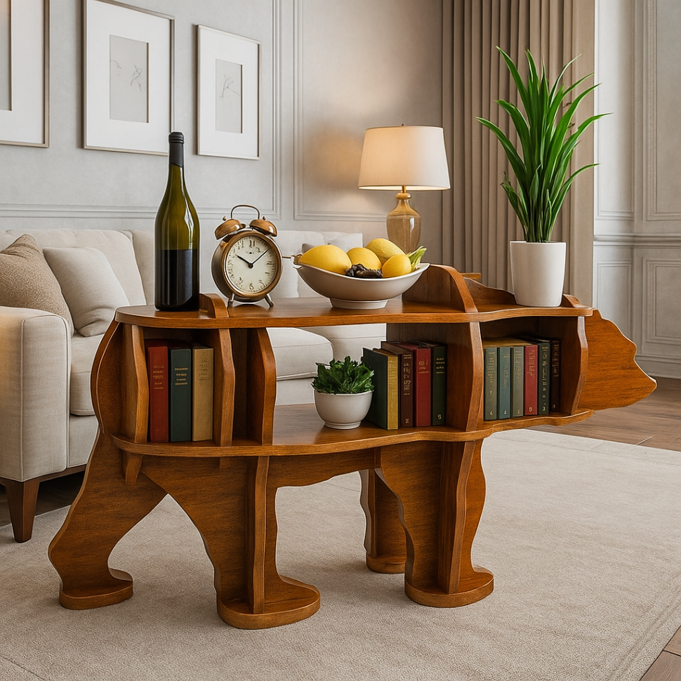 Multifunctional Bear Shelf