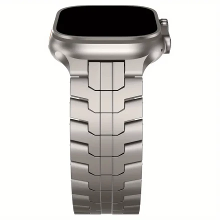 Stainless Steel Luxury Business Band for iWatch Ultra 2/1 Series 10 9 8 7 6 5 4 Se Bracelet for Apple Watch 49mm 46mm 45mm 44mm Men Strap