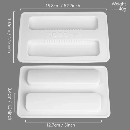 1pc Toaster Lid Silicone 2 Slice Toaster Cover Bread Maker Cover Toaster Appliance Top Protector Bread Machine Dust Cover Sandwich Machine Accessories
