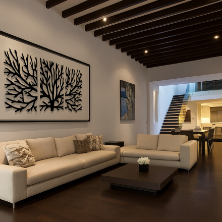 Wall Art with a Tree