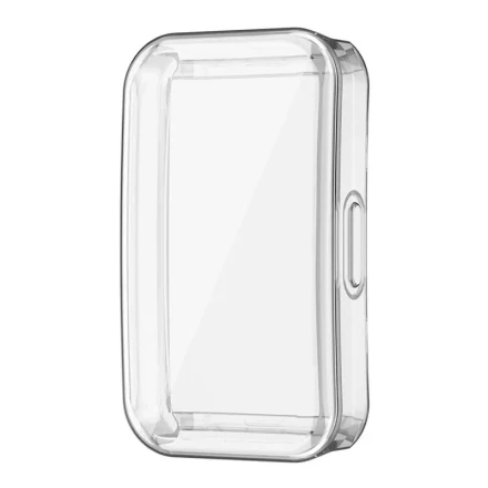 Huawei Band 8 Soft TPU Screen Protector, Full Coverage, Scratch-Resistant, Glossy Finish, 2H Hardness, Plastic Material, Non-Waterproof Protective Bumper Case Accessory