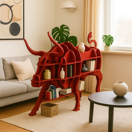 Multifunctional Bull Shelf