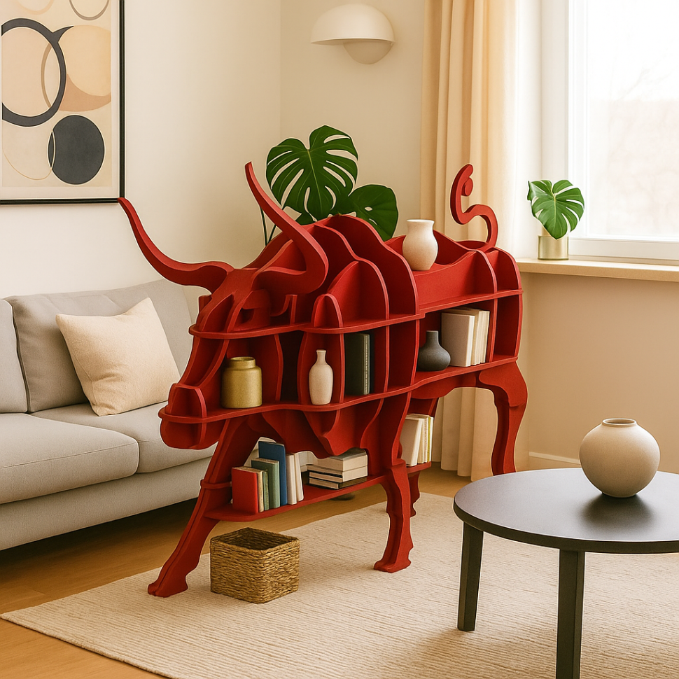 Multifunctional Bull Shelf