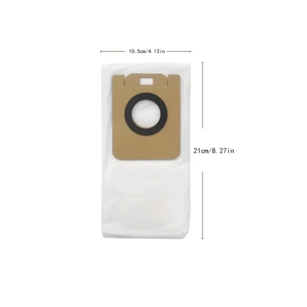 Dust Bags for Dreame L10 Plus Bot Z10 Pro Vacuum Cleaner, Thickened Non-Woven Fabric, Without Battery, Spare Parts Accessories