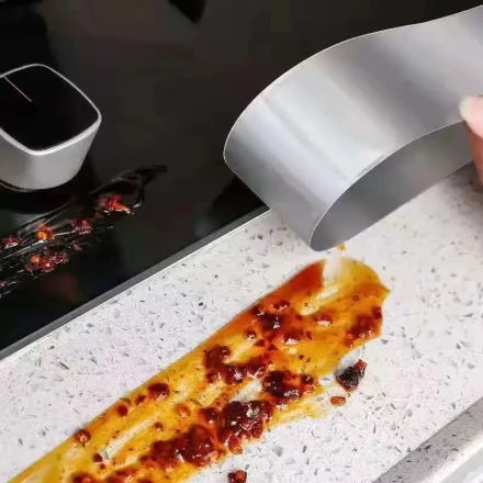 PVC Waterproof Oil-Proof High-Temperature Resistant Aluminum Foil Sticker, Kitchen Stove Countertop Gap Sealer, Bathroom Moisture Barrier Trim Kit
