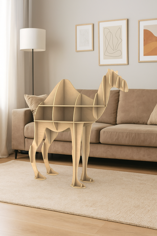 Multifunctional Camel Shelf