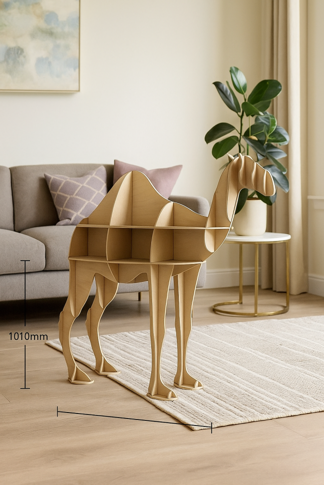 Multifunctional Camel Shelf