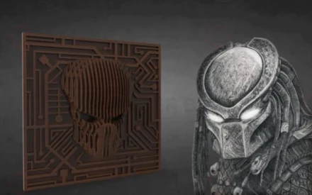 Wall Art with a Predator