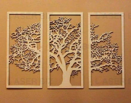 Wall Art with a Tree