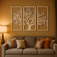 Wall Art with a Tree