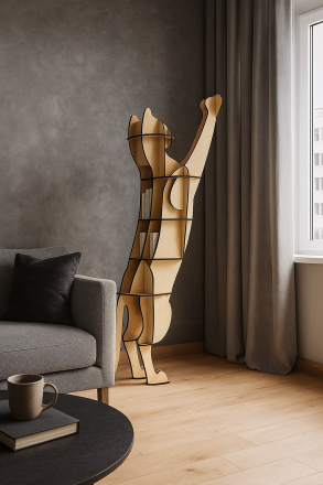 Multifunctional Cat Shelf