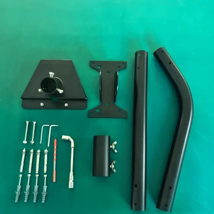 Starlink Gen 3 Adjustable Stainless Steel Mounting Kit, Compatible Satellite Dish Pole with Adapter for Secure Installation
