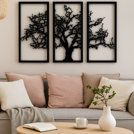 Wall Art with a Tree