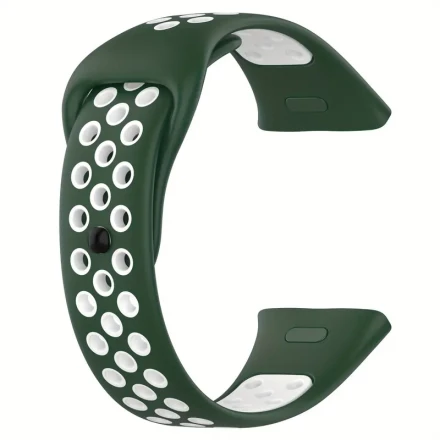 Firebee Dual-Tone Breathable Replacement Strap for Redmi Watch 3 - Sporty TPU Smartwatch Band