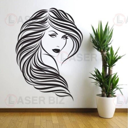 Wall Art with a Beautiful Girl