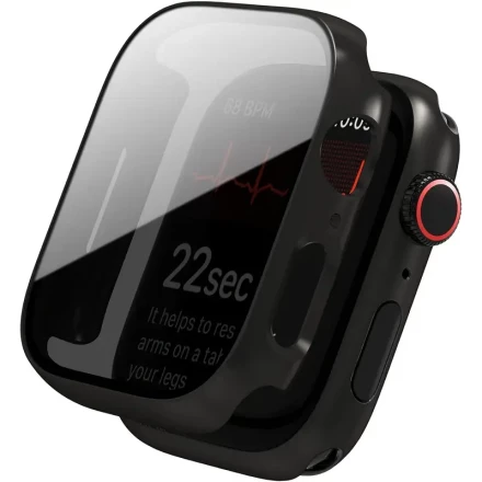Privacy Tempered Film Anti-peeping Screen Protector For IWatch Series 9/8/7/6/5/4/SE/SE2/Ultra/Ultra 2 Ultra-thin Protector Bumper Full Coverage Hard PC Protective Cover Thin Box